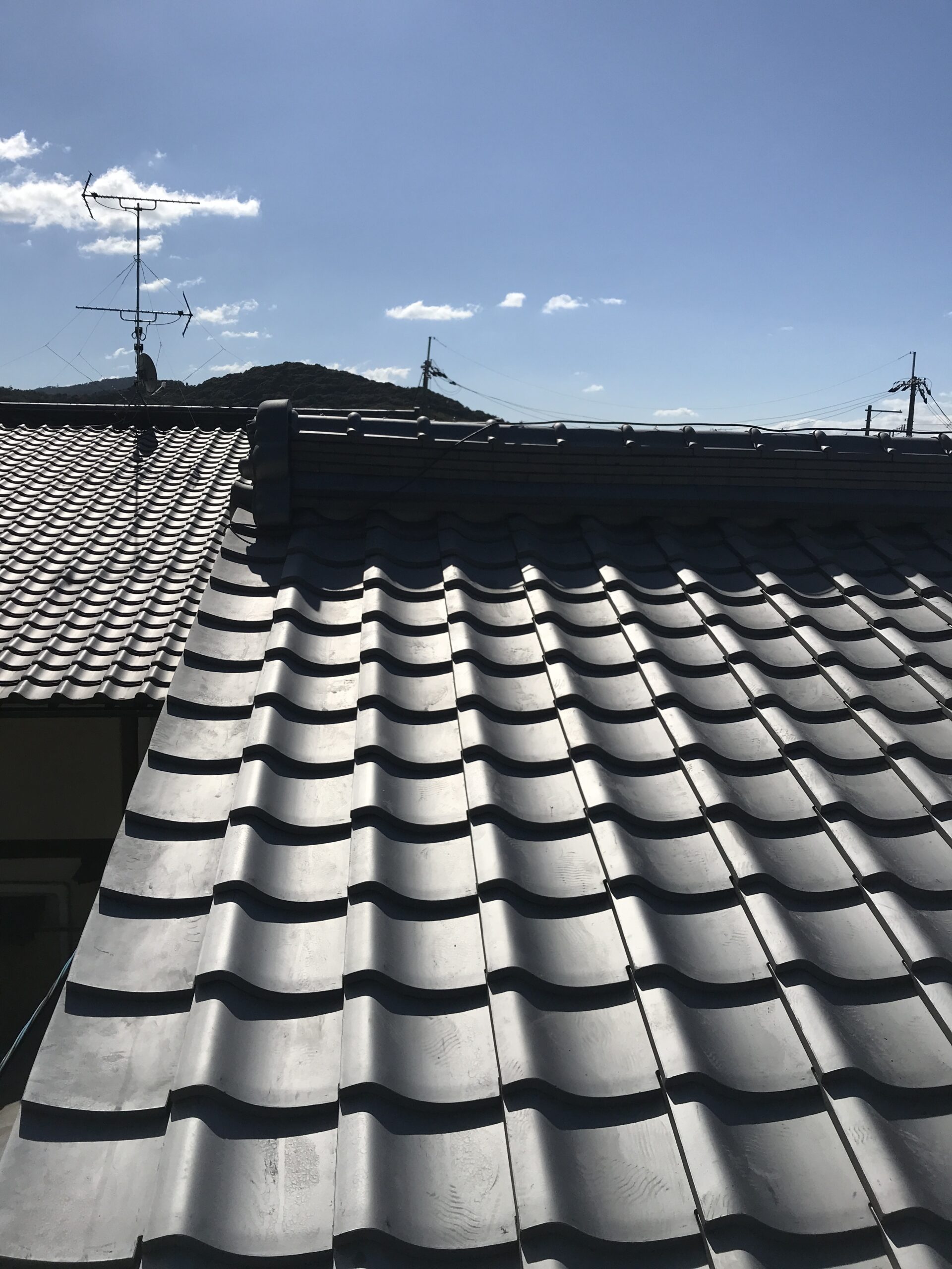 雨が降ってきても安心して夜も眠れます