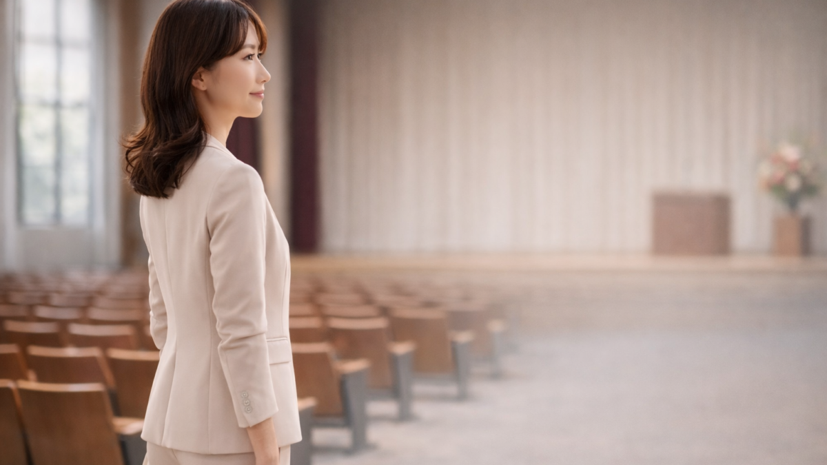 数時間の式。でも写真は何年も残る。